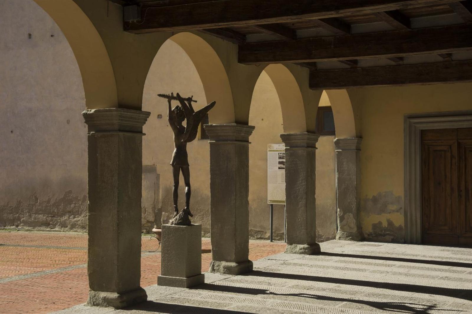 Appartamento Borgo Mezzo Pratovecchio Bagian luar foto